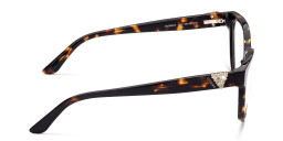 Guess Round Eyeglasses in Havana – Product Photo 3