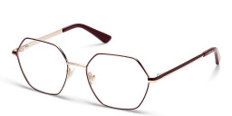 Guess Irregular Eyeglasses in Red – Product Photo 2