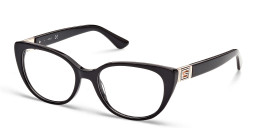 Guess Round Eyeglasses in Black – Product Photo 2