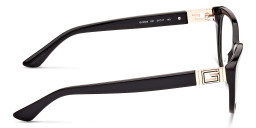 Guess Round Eyeglasses in Black – Product Photo 3