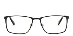 Fossil Rectangle Eyeglasses in Black – Product Photo 1