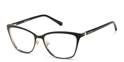 Fossil Cat-Eye Eyeglasses in Black – Product Photo 2