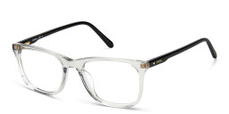 Fossil Rectangle Eyeglasses in Clear – Product Photo 2