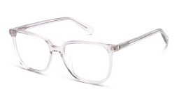 Fossil Square Eyeglasses in Purple – Product Photo 2