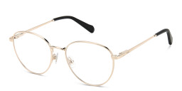Fossil Round Eyeglasses in Gold – Product Photo 2