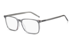 Hugo Boss Wide Square Eyeglasses in Grey – Product Photo 2