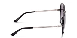 Guess Oversized Round Sunglasses in Black – Product Photo 3