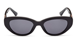 Guess Cat Eye Sunglasses in Black/Smoke – Product Photo 1