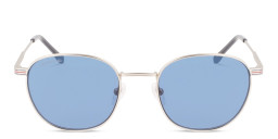 نظارات شمسية دائرية من لاكوست بلون فضي - صورة المنتج 1