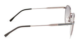 Lacoste Round Sunglasses in Gunmetal – Product Photo 3