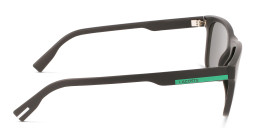Lacoste Rectangle Sunglasses in Black – Product Photo 3