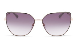 Calvin Klein Cat-Eye Sunglasses in Gold – Product Photo 1