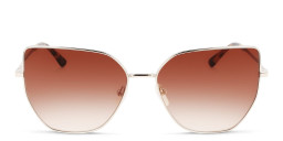 Calvin Klein Cat-Eye Sunglasses in Gold – Product Photo 1