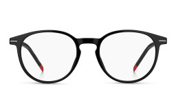 Hugo Boss Round Eyeglasses in Black – Product Photo 1