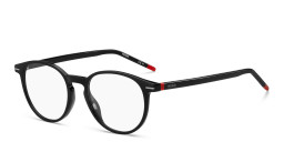 Hugo Boss Round Eyeglasses in Black – Product Photo 2