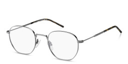 Tommy Hilfiger Unisex Irregular Eyeglasses in Silver – Product Photo 2
