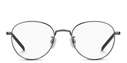 Tommy Hilfiger Round Eyeglasses in Black – Product Photo 1