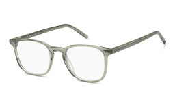 Tommy Hilfiger Square Eyeglasses in Grey – Product Photo 2