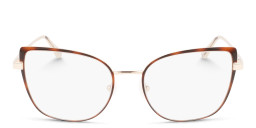 Calvin Klein Cat-Eye Eyeglasses in Brown – Product Photo 1
