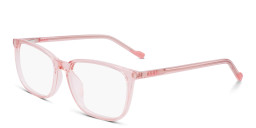 DKNY Square Eyeglasses in Pink – Product Photo 2