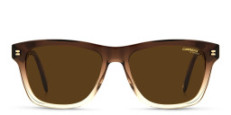 Carrera Square Sunglasses in Beige – Product Photo 1