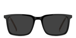 Tommy Hilfiger Square Sunglasses in Black – Product Photo 1