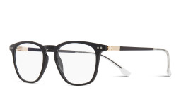 Sojo Unisex Square Eyeglasses in Black – Product Photo 2