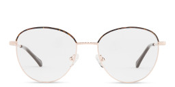 Shop Sojo Round Eyeglasses in Rose Gold online.