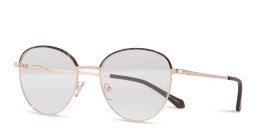 Shop Sojo Round Eyeglasses in Rose Gold online.