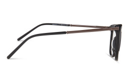 Sojo Round Eyeglasses in Black – Product Photo 4