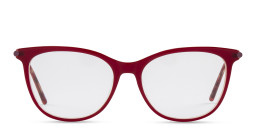 Sojo Round Eyeglasses in Red – Product Photo 1