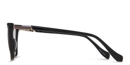 Sojo Cat-Eye Eyeglasses in Black – Product Photo 3