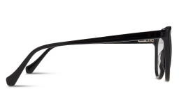 Sojo Round Eyeglasses in Black – Product Photo 4