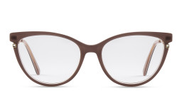 Shop Sojo Cat-Eye Eyeglasses in Brown online.