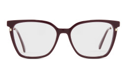 Sojo Cat-Eye Eyeglasses in Red – Product Photo 1