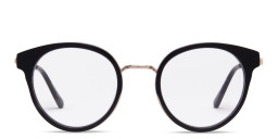 Shop Zhantai Round Eyeglasses in Black online.