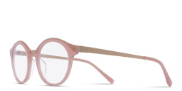 Zhantai Unisex Round Eyeglasses in Pink – Product Photo 2