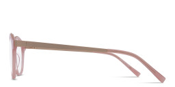 Zhantai Unisex Round Eyeglasses in Pink – Product Photo 3