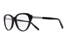 Zhantai Cat-Eye Eyeglasses in Black – Product Photo 2