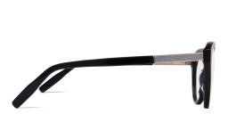 Zhantai Cat-Eye Eyeglasses in Black – Product Photo 3