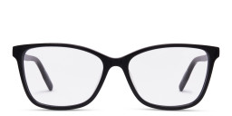 Shop Zhantai Rectangle Eyeglasses in Black online.