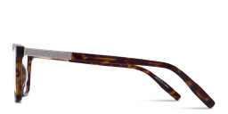 Zhantai Rectangle Eyeglasses in Havana – Product Photo 3