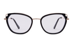 Shop Zhantai Cat-Eye Eyeglasses in Black online.