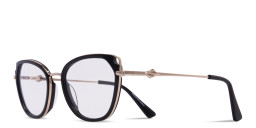 Shop Zhantai Cat-Eye Eyeglasses in Black online.