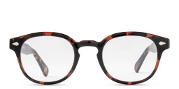 Shop DRM 99 JST Unisex Round Eyeglasses in Havana online.