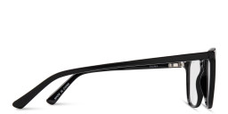 Shop DRM THEMA Unisex Square Eyeglasses in Black online.