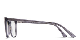 Shop DRM THEMA Unisex Square Eyeglasses in Grey online.