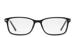 Shop DRM THEMA Rectangle Eyeglasses in Black online.