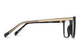 Shop Donna Fontana Cat-Eye Eyeglasses in Black online.