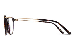 EYE'M Round Eyeglasses in Havana – Product Photo 3